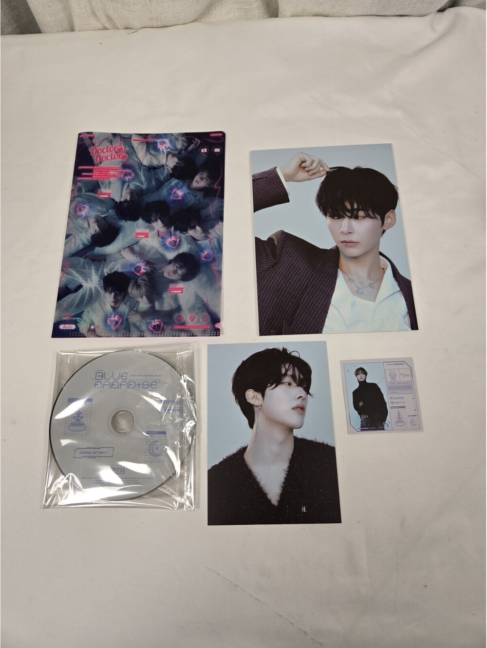 ZEROBASEONE ZB1 Blue Paradise 5th Mini Album CD Han Yujin ID K-Pop